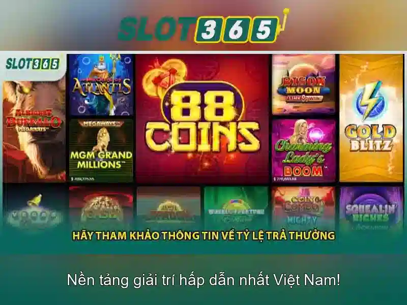 Trải nghiệm slot365 login